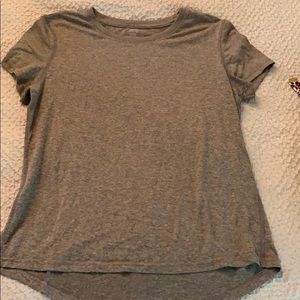 Grey workout shirt